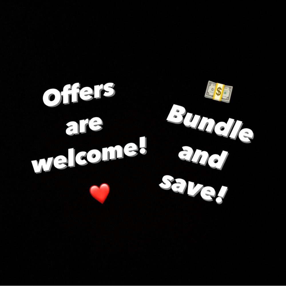 Offers welcome!
